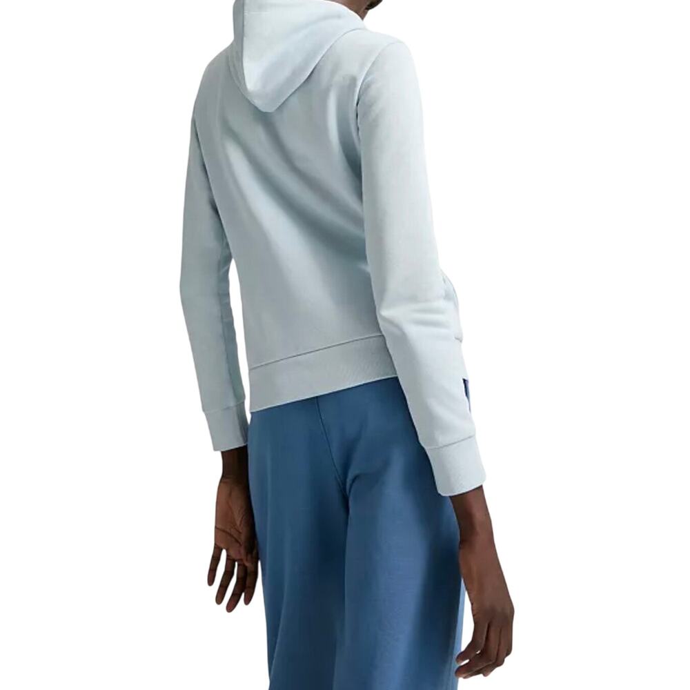 Puma Women's Essential+ Logo Fleece Hoodie NWT FROSTED DEW SIZE S - Picture 2 of 9